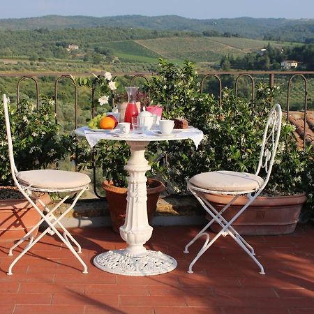 Le Terrazze Del Chianti B&B Residenza D'Epoca E Di Charme San Donato in Poggio Buitenkant foto
