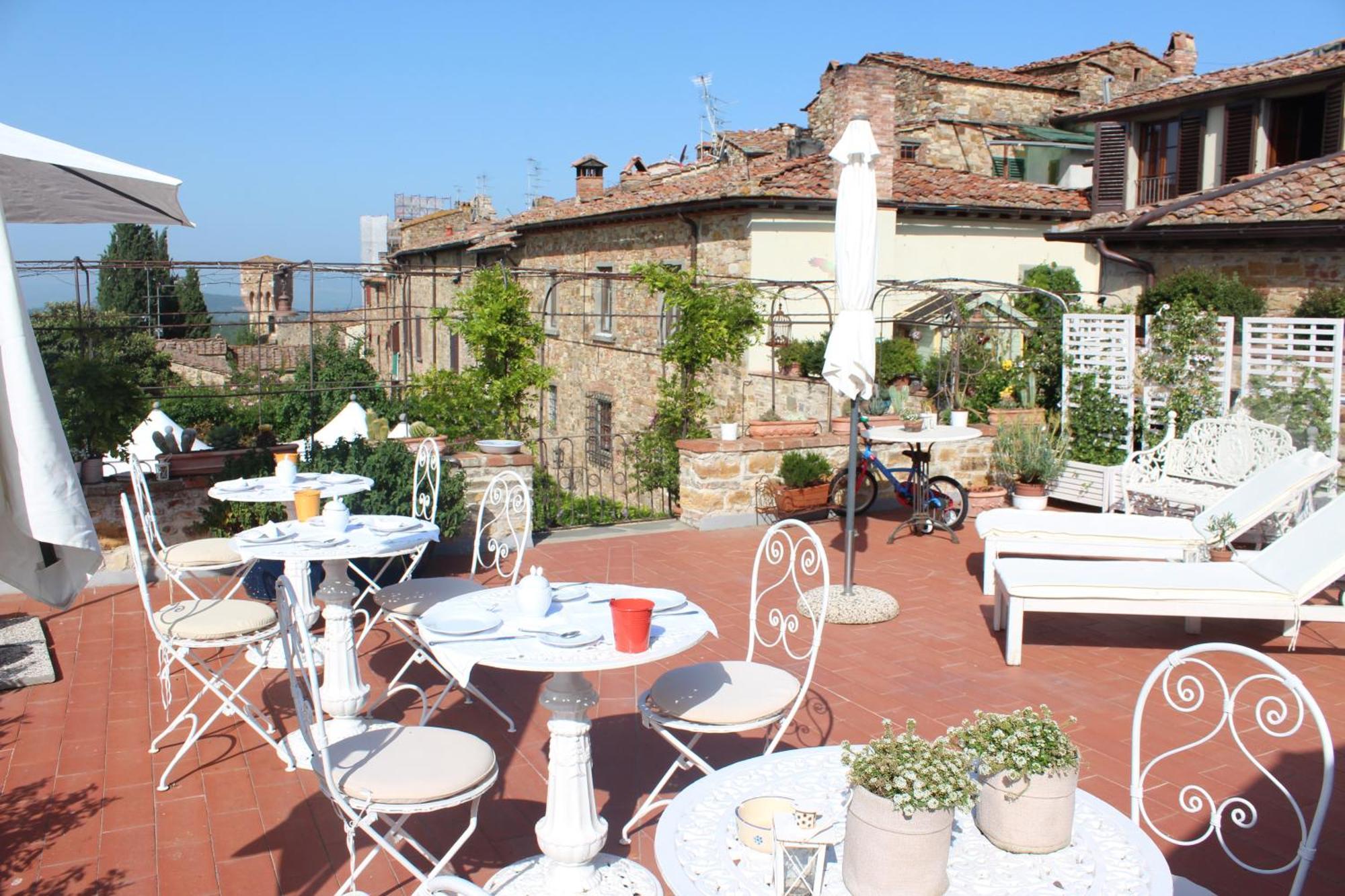 Le Terrazze Del Chianti B&B Residenza D'Epoca E Di Charme San Donato in Poggio Buitenkant foto