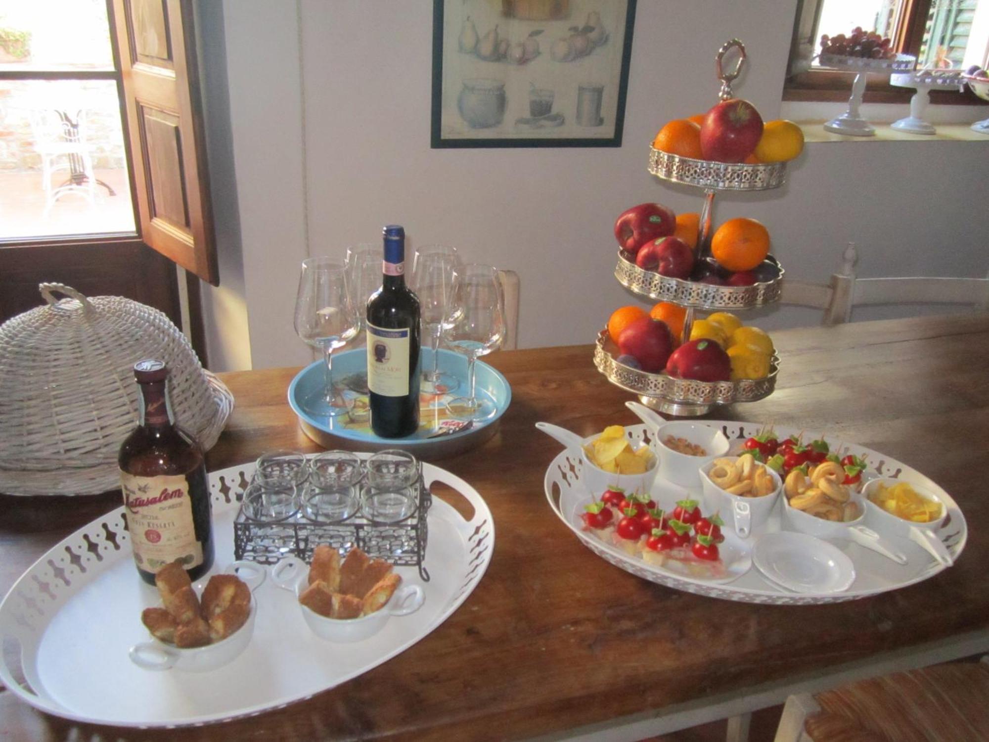 Le Terrazze Del Chianti B&B Residenza D'Epoca E Di Charme San Donato in Poggio Buitenkant foto