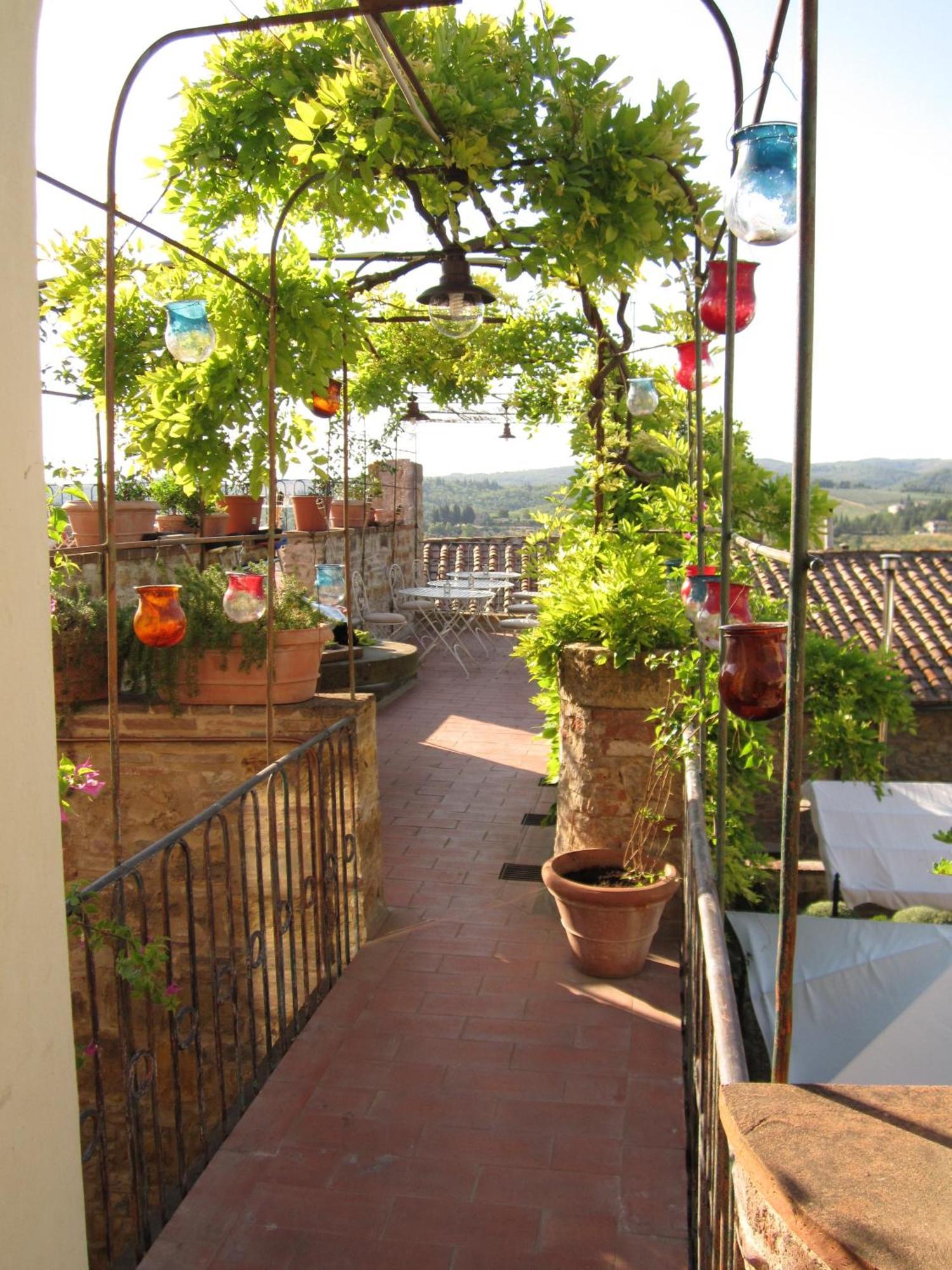 Le Terrazze Del Chianti B&B Residenza D'Epoca E Di Charme San Donato in Poggio Buitenkant foto
