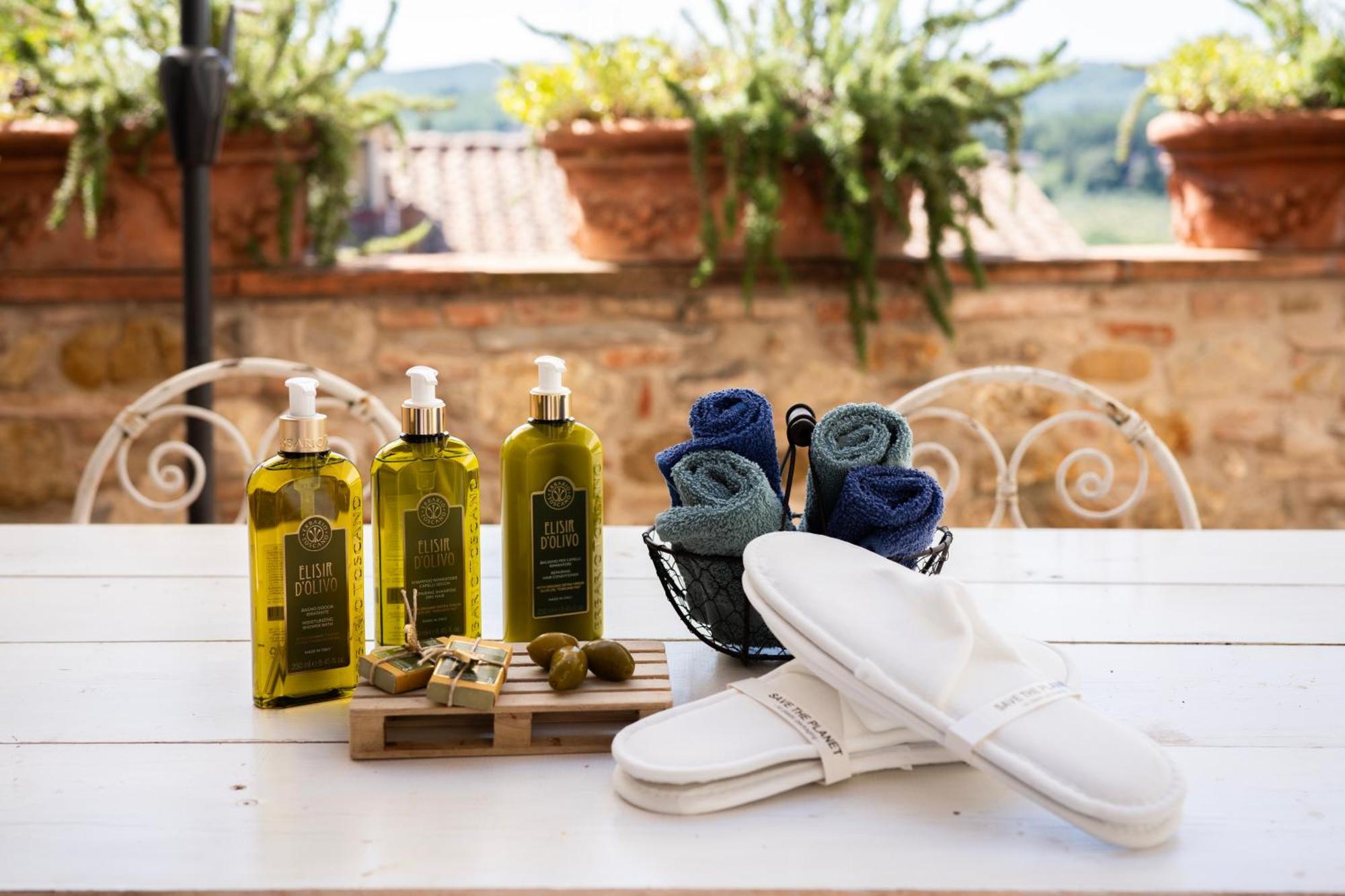 Le Terrazze Del Chianti B&B Residenza D'Epoca E Di Charme San Donato in Poggio Buitenkant foto
