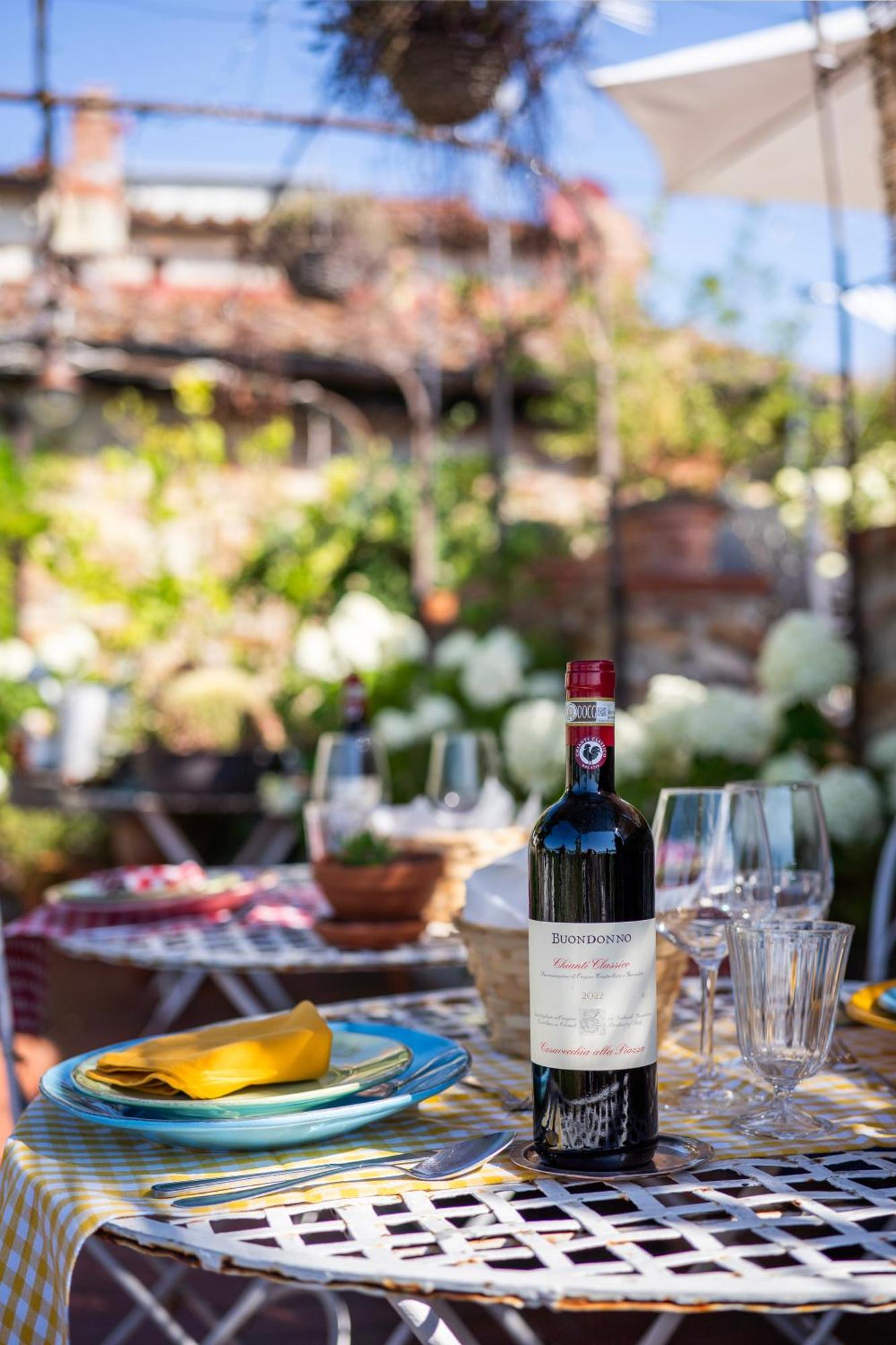 Le Terrazze Del Chianti B&B Residenza D'Epoca E Di Charme San Donato in Poggio Buitenkant foto